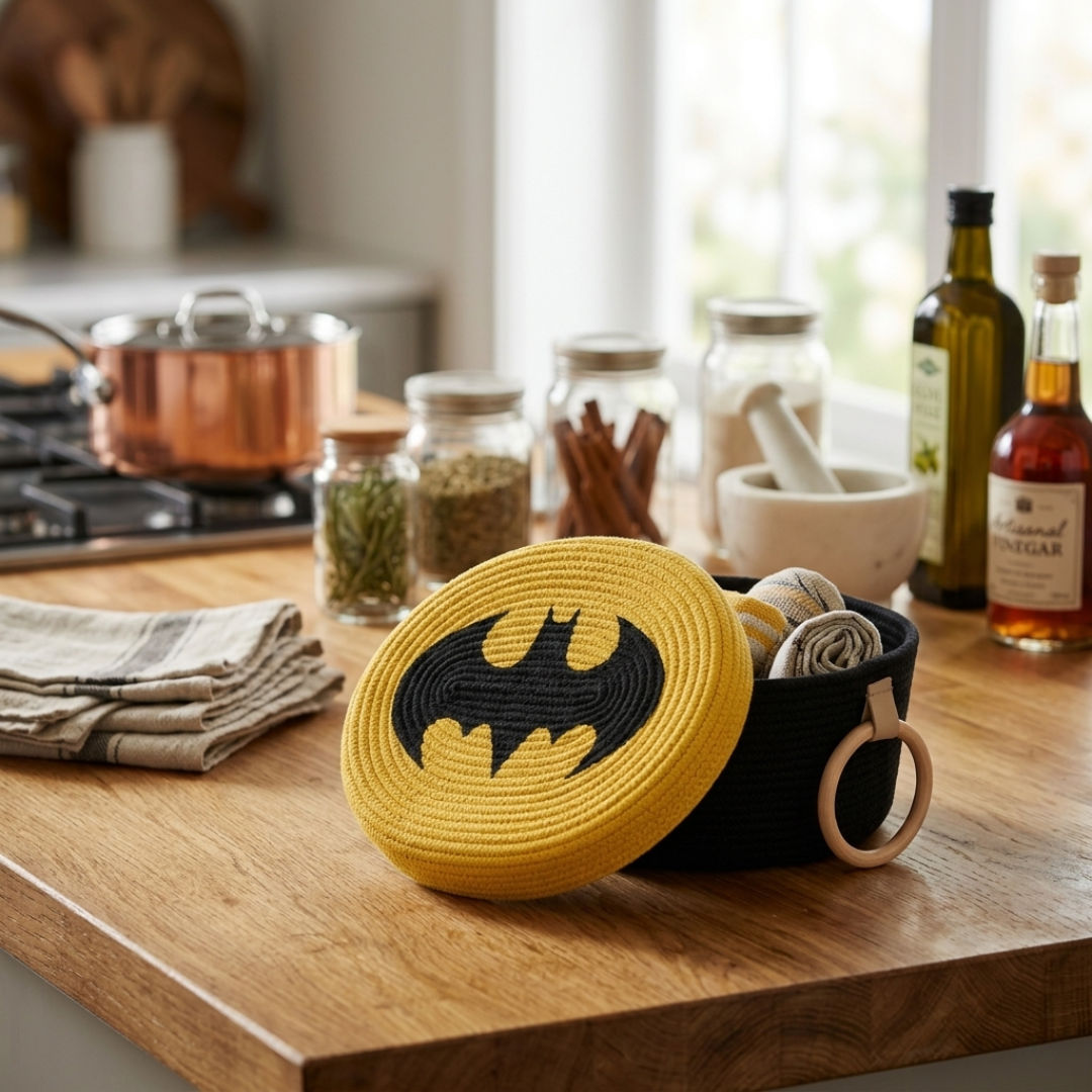 Batman Cotton Holder for Stylish Organizer